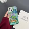 Иллюстрация Арт Джунгли Змея Кошки Ленивец Закаленное Стекло Для Iphone 14 13 12 11 Pro Mini XS MAX 14Plus X XS XR Чехлы