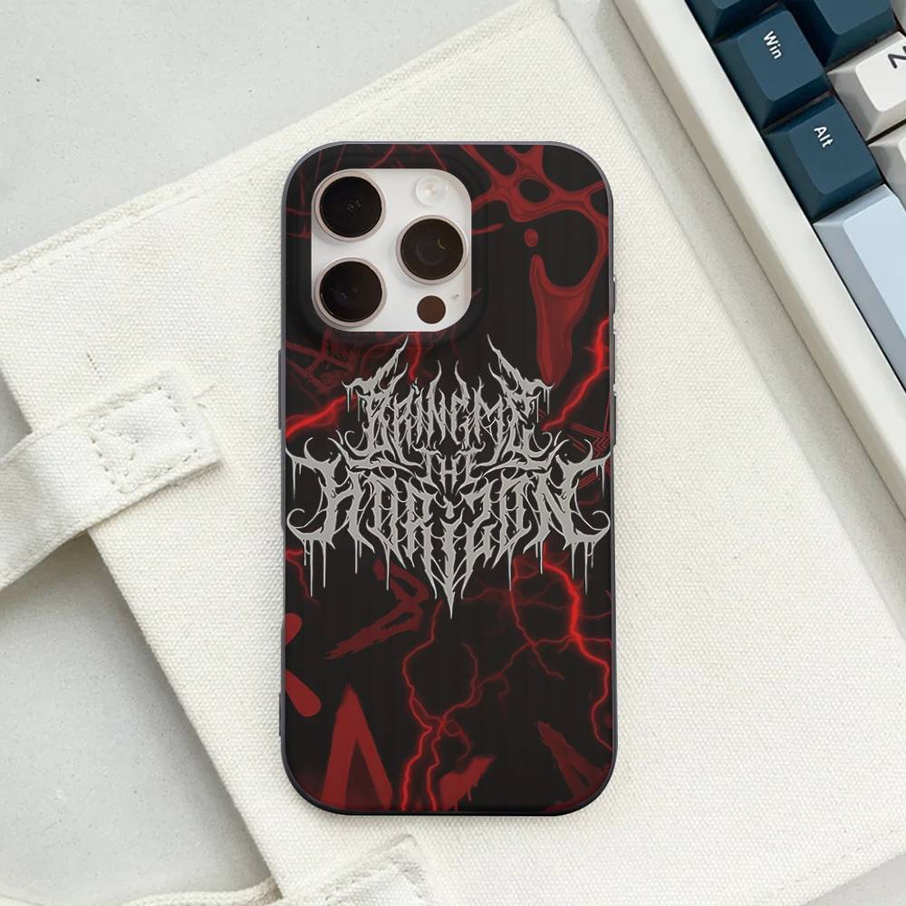 Чехол для телефона Rock Band B-Bring M-Me The H-Horizon для IPhone 17 16 15 11 12 13 14 Pro Max Мягкий гофрированный силиконовый чехол