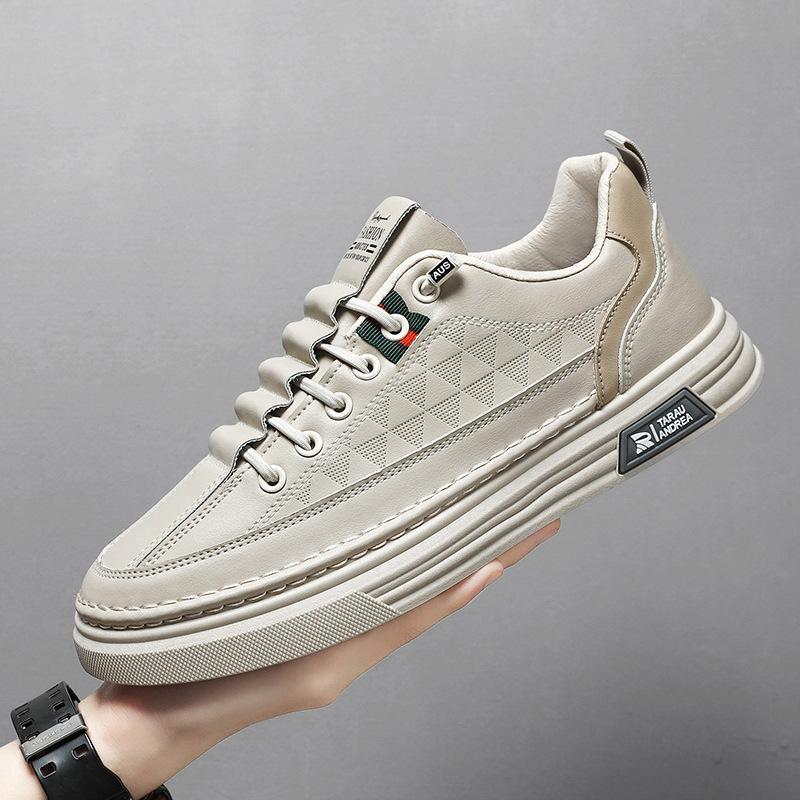 Весенняя мужская обувь, новые дышащие туфли, мужские студенческие трендовые универсальные белые туфли, мужская спортивная и любительская обувь для сноуборда, модная обувь