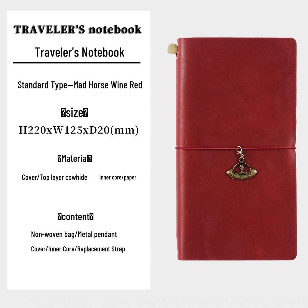 Дневник путешествий по Теннесси: Блокнот ручной работы из винтажной коровьей кожи