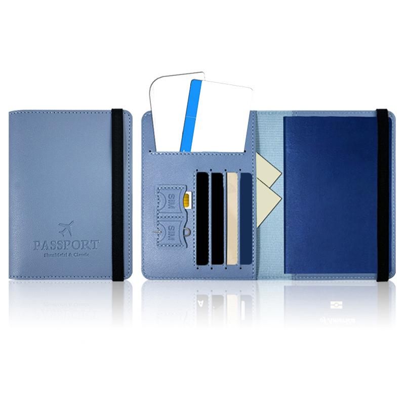 Водонепроницаемый держатель для паспорта, чехол для путешествий, PU кожаный кошелек для кредитных карт, симпатичная книжка для паспорта для женщин/мужчин, обложка для паспорта