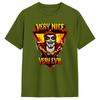 Danhausen Very Nice Very Evil TShirt Summer  Cotton TShirts For Mens Novelty Casual Tee Shirt Short Sleeve Classic Top Tees