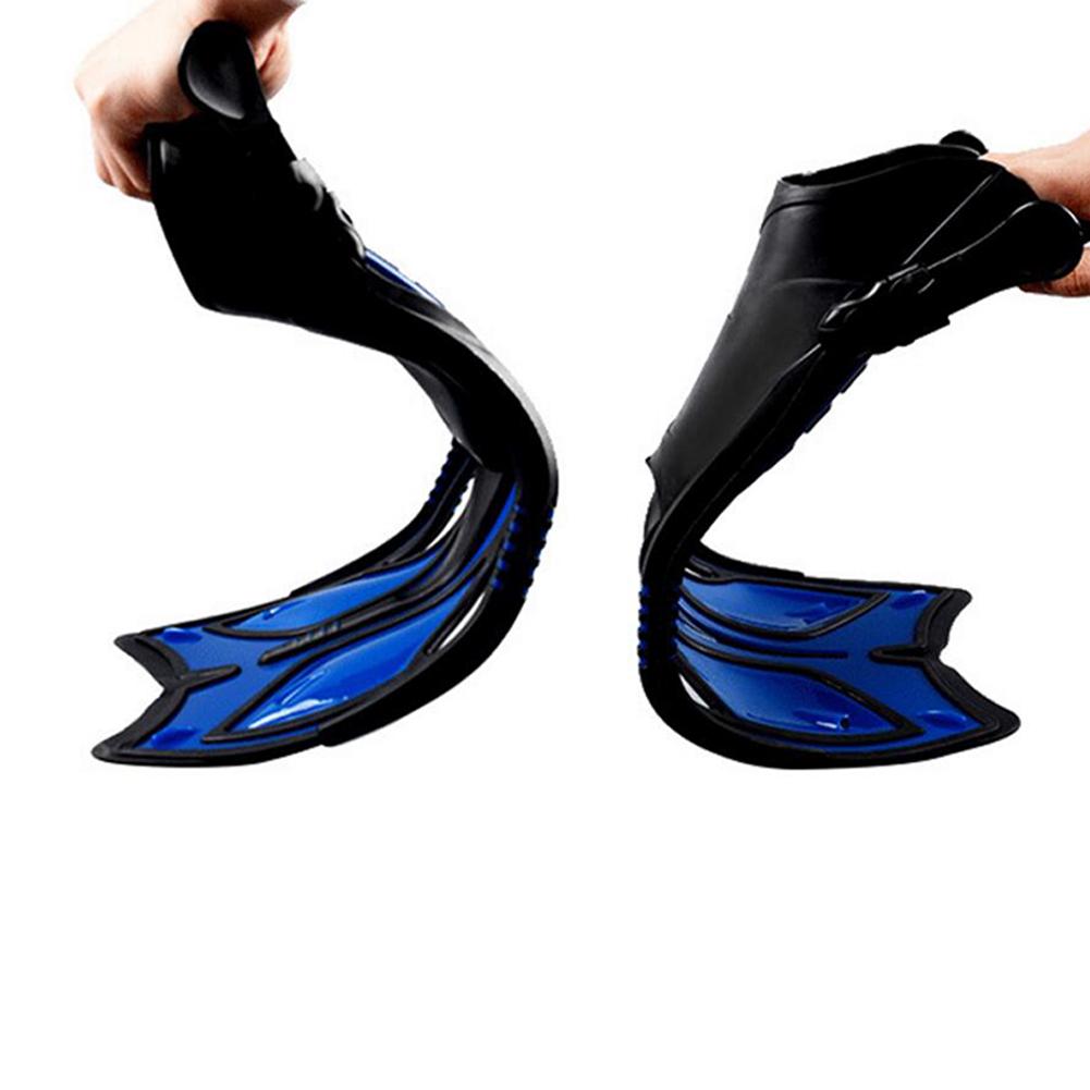 1 Pairs Fashion Unisex Lightweight Scuba Diving Fins Open Heel Snorkel Swim Pool Training Flippers