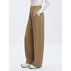Peacebird Women's High-Waisted Drapey Wide-Leg Casual Pants