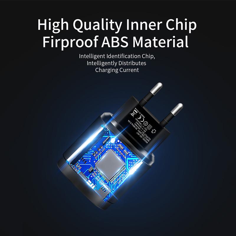 Быстрая USB зарядка для телефона 3A Адаптер Quik Charge 3.0 для iPhone 13 12 11 Pro Samsung Xiaomi Redmi Настенные зарядные устройства Вилка EU/US