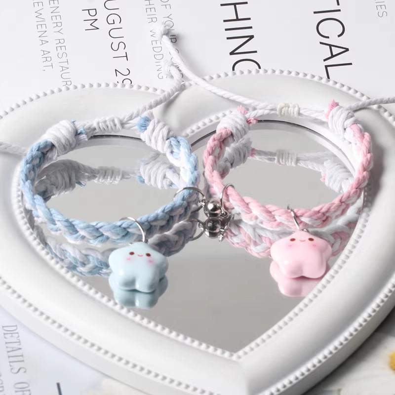 Очаровательный магнитный браслет для пары «Звезда» — Идеальный подарок для лучших друзей или парня