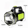 Waterproof Hand Lamp 2 Lighting Modes LED Searchlight New Handheld Lighting  Night Work