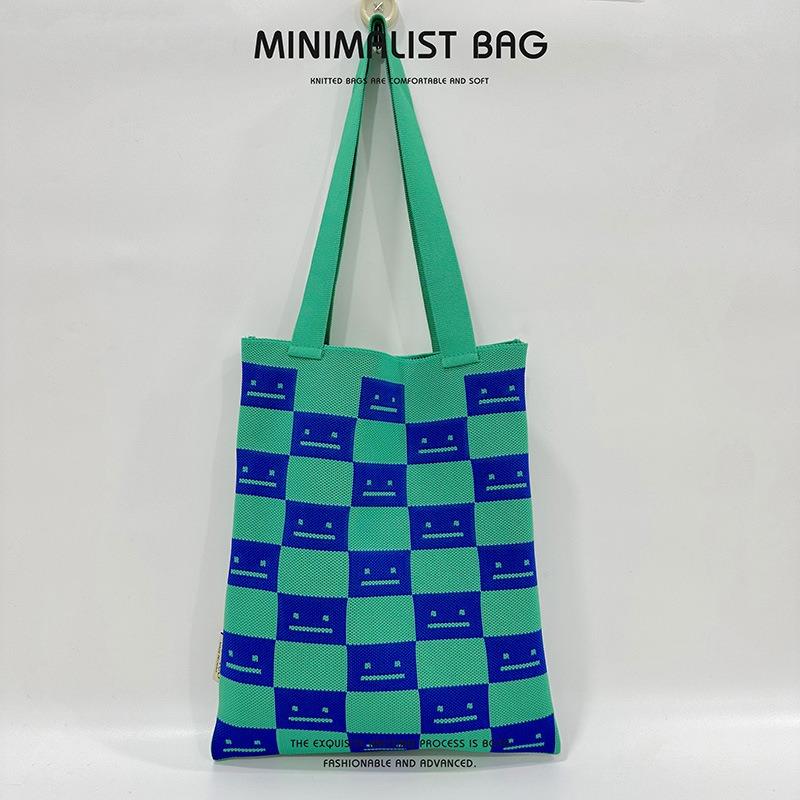 Дизайн Любовь Вязаная Сумка Через Плечо Сумка Большая Сумка Большой Емкости