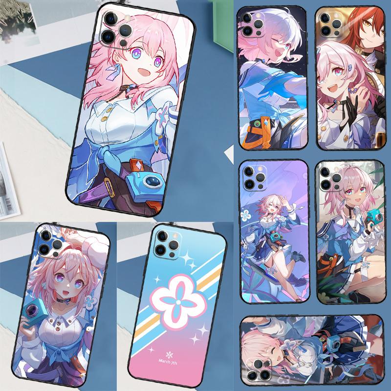 7 марта Honkai Star Rail Чехол для телефона для iPhone 16 15 13 14 12 11 Pro Max X XR XS Max 14 Plus Мягкий чехол
