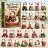 2026 Dog-Themed Christmas Advent Calendar Acrylic Blind Box Gift Kids Adults Decorative Hanging Ornament