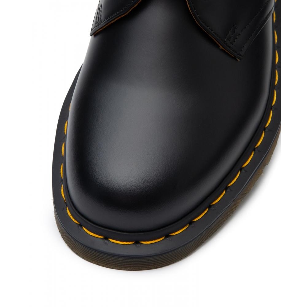 Dr.martens 1461 3 отверстия черный гладкий 11838002