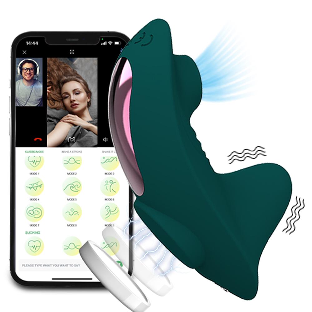 10 Режимов Вибрации Стимулятор Сосков с Вакуумным Всасыванием Клиторальный Массажер Мощный Вибратор для Клитора с Язычком для Женщин Секс-Игрушка 18+