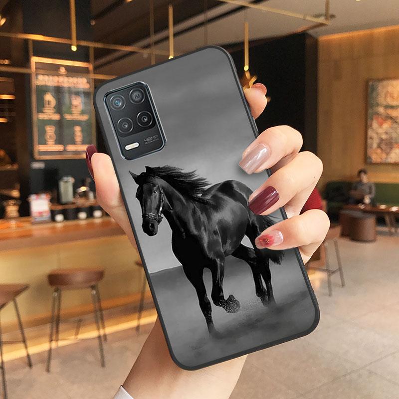 Чехол для телефона с изображением лошади для OPPO Realme 8 7 6 6i C3 C21 C21Y C11 X3 SuperZoom A94 A74 A91 A53S A54