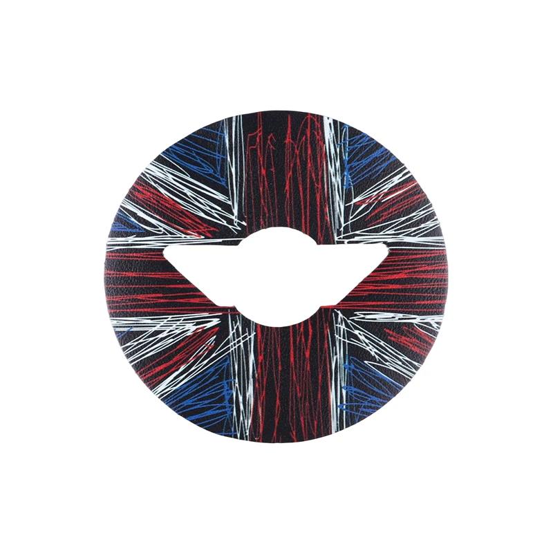 Leather Car Steering Wheel Sticker For Mini Cooper J01 J05 U25 F66 R50 R52 R53 R55 R56 R60 R61 F54 F55 F56 F60 Car Accessories