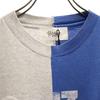 RESCARP 23ss Remake Short sleeve T-shirt Blue x White x Gray Men's Used