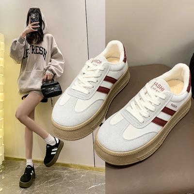 Женская обувь на платформе, повседневные кроссовки, модная обувь на шнуровке, вулканизированная обувь для женщин, прочная обувь на плоской подошве, женская обувь для бега