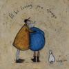 Sam Toft IÂ´ll Be Loving You Always Wooden Plaque