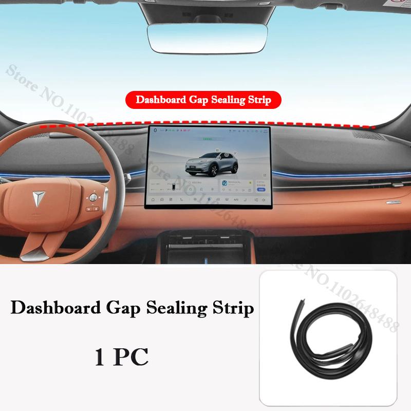 For Changan Deepal S05 S07 L06 L07 Car Door Edge Seal Strip A/B/C-Pillar Weatherstrip Waterproof Soundproof Auto Sealant Strip