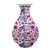 3D Puzzle House Vase Decorative Piece – DIY Floral Container For Living Room Decor