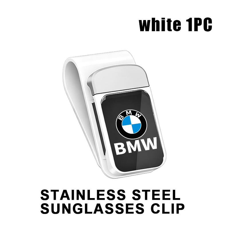 Universal Car Sun Visor Sunglasses Holder Storage Glasses Clip For BMW Performance X1 M3 M6 F01 F02 E34 E36 E60 F10 F20 X6 QBJ7