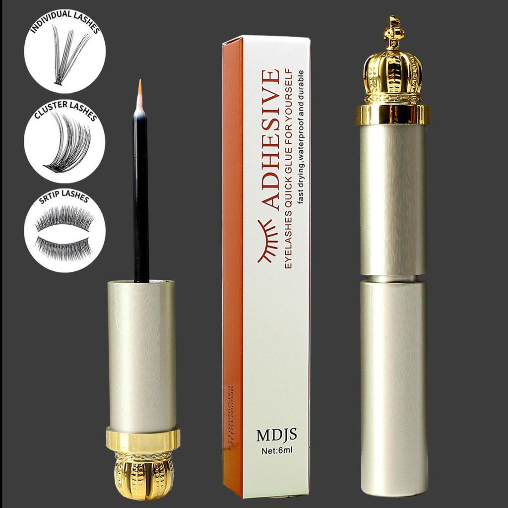 Waterproof, Long-Lasting, Gentle False Eyelash Glue: Non-Irritating, Easy Removal, Strong Hold