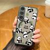 Милый узор панды противоударный магнитный чехол для телефона Samsung S24 FE S23 Ultra S22 A56 A36 A15 A55 A35 A14 A24 матовый прозрачный для MagSafe бампер чехол