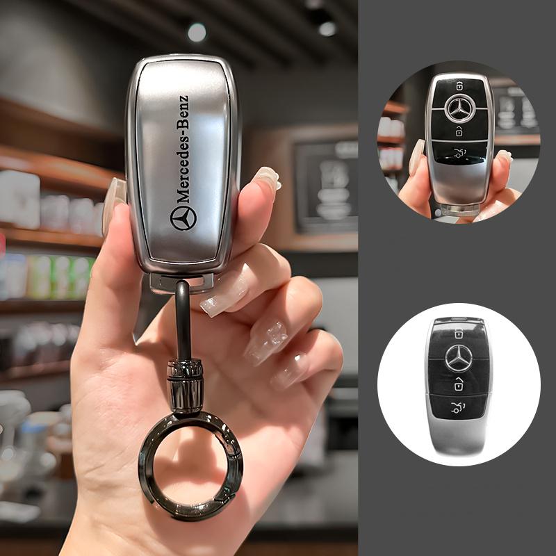 2025 New TPU Car Key Case Cover for Mercedes-Benz A B C E G S Class CLA CLS GLA GLB GLC GLE GLS EQA EQB EQC Shell Fob Holder Acc