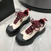 Fashionable and Minimalist Sports Hiking Shoes Casual Lace Up Retro and Versatile Sports Single Shoes