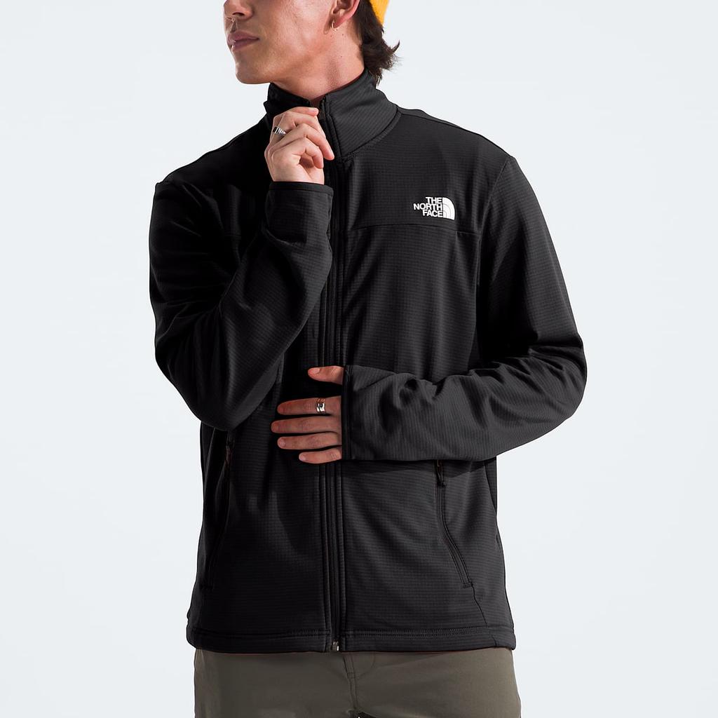 THE NORTH FACE Cedar Trail Grid Jacket Men's Black NF0A8AZF-JK3