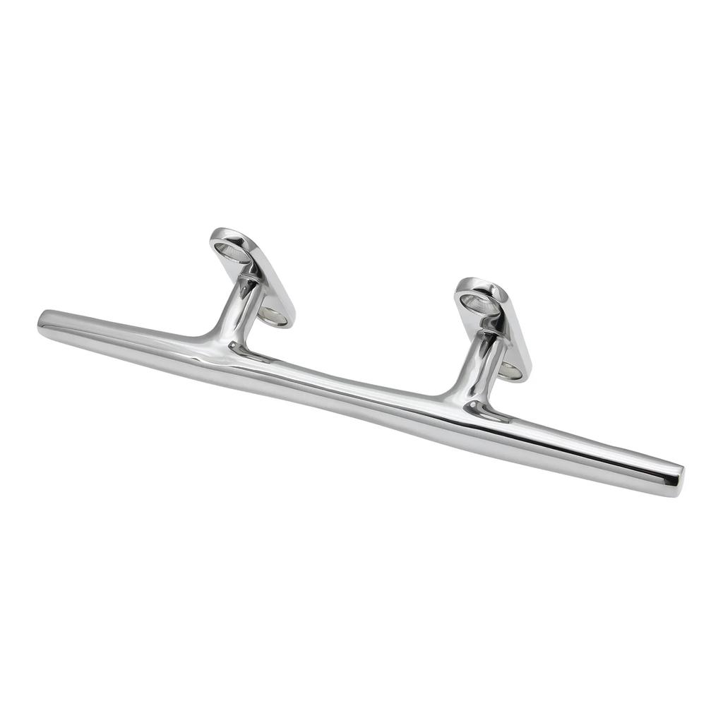 5" 6" 8" 10" 12" Stainless Steel Mirror Finish Heavy Duty Boat Hollow Base Cleat Circular Bolt Marine Marine Yacht Accessories