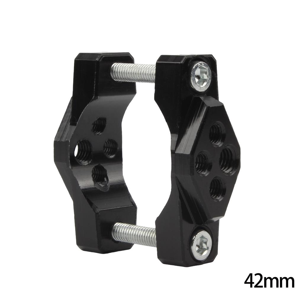 Motorcycle Fork Tube Handlebar Bracket 17- 32mm 42mm 54mm Pressure Code Stent Spotlight Headlight Mounting Clamp Accessories