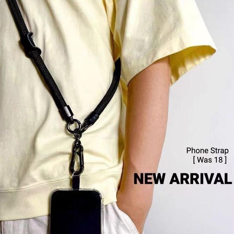 B Style 8mm Phone Lanyard Crossbody Strap with Tether Tab
