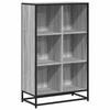 VidaXL Bibliothèque sonoma gris 65,5x33x107,5 cm bois d'ingénierie, bibliothèque, séparateur de pièce, séparateur, armoire 849162