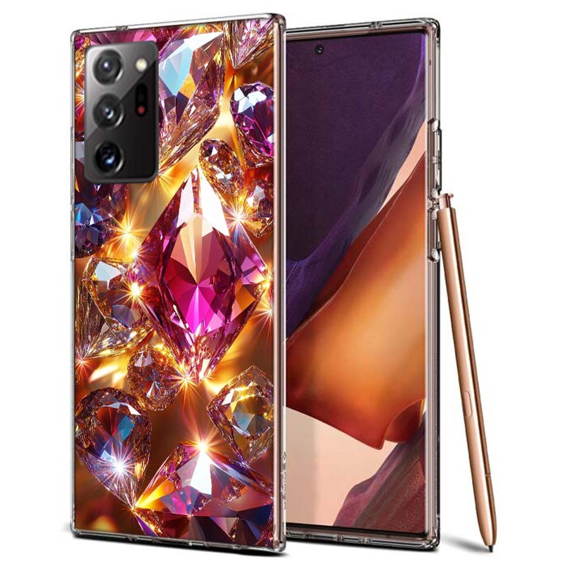 Сияющий и ослепительный чехол для телефона с бриллиантами для Samsung A55 A35 A25 A15 A07 A05S A16 A17 A26 A36 A37 A56 A57 Galaxy Note 2