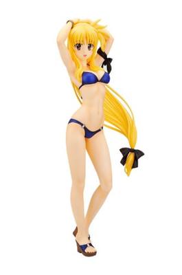 Купальник Magical Girl Lyrical Nanoha StrikerS Fate Harlaown, масштабный, ПВХ, окрашенный, готовый T. Вер. (1/4 продукта)