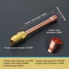1Pc Air Conditioning Copper Pipe With Forged Brass Sae 1/4 3/8 5/8 1/2 3/4 Threaded Connector Fitting Adapter -20 To 120℃