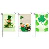 St Patricks Day Garden Flag Double Sided Washable Garden Flag Outdoor Decoration for Deck Po