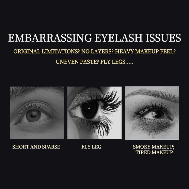 Маленькая стальная тушь для подкручивания ресниц, водостойкая и устойчивая к поту, утягивающая основа для стойкого моделирования, для создания идеального макияжа глаз