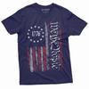 Футболка We the People 1776 День Независимости 4 июля США графическая футболка с флагом