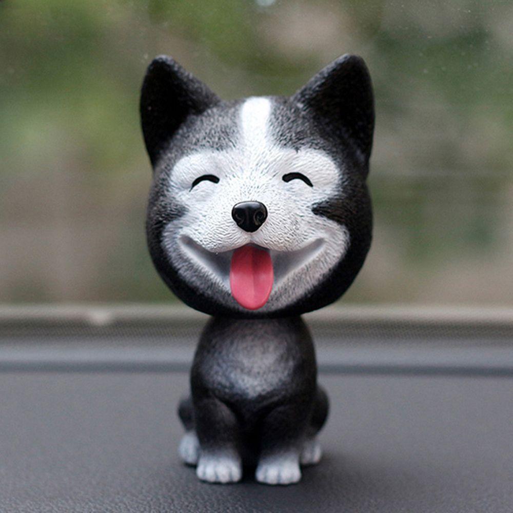 Gift Tabletop Wobble Head Dolls Bobblehead Dog Car Ornaments Nodding Puppy Toys Shaking Head Dog