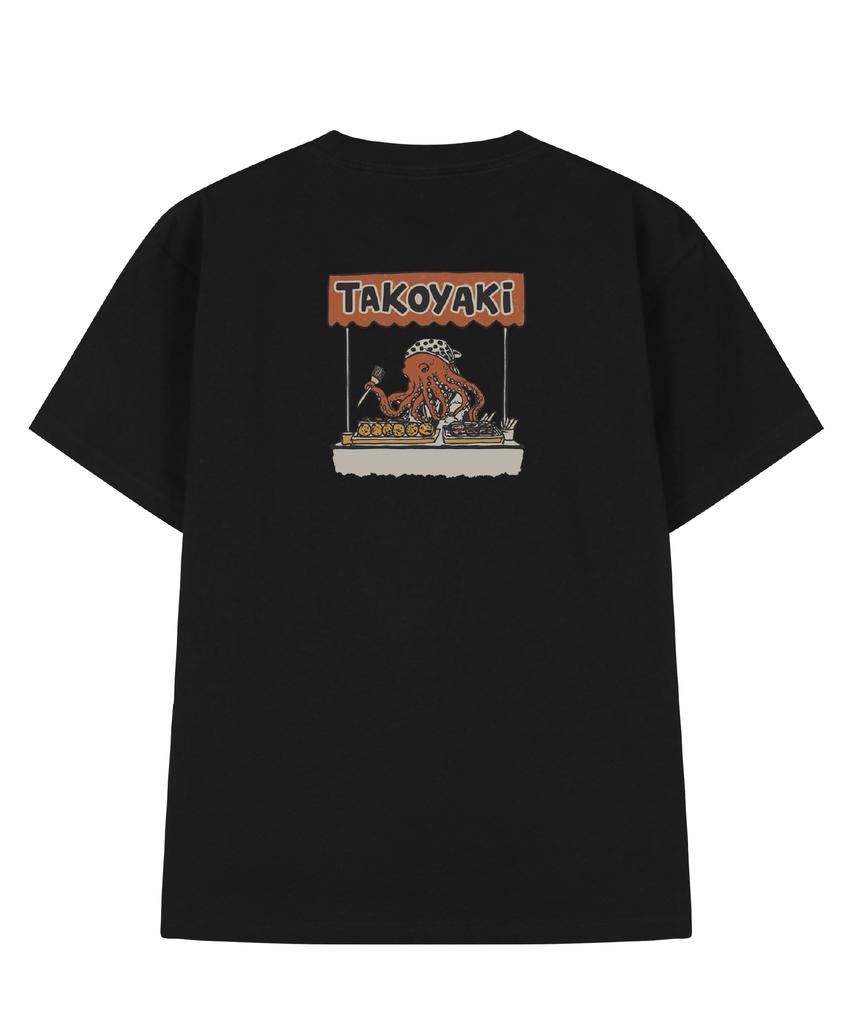 DRIFTOUT Футболка с коротким рукавом Такояки Осьминог (3 цвета)