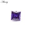 Alisouy 1PC G23 Titanium Externally Thread Square Zircon Lip Labret Rings Ear Stud Earrings Piercing DIY Body Jewelry Accessory