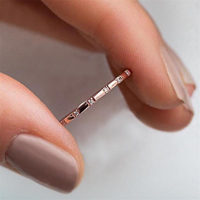 Новые нежные кольца на пальцы для девочек с вечеринкой, повседневная одежда, модные универсальные аксессуары для женщин, минималистичные подарочные украшения