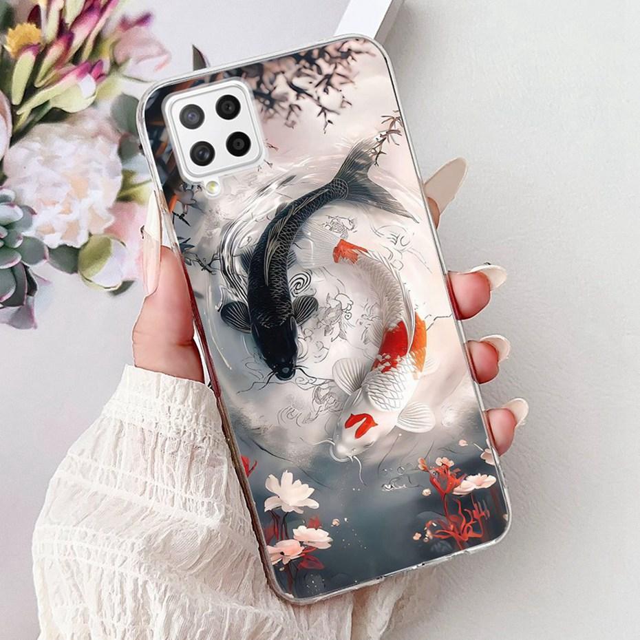 New Fashion Painting Case For Samsung Galaxy A22 A225F A226B Soft Silicone TPU Phone Cases For Samsung A22 4G 5G Cover Bumpers