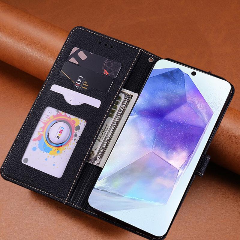 A55 A35 A25 A15 A05S Чехол-книжка Кожаный флип-кошелек Чехлы для телефонов для Samsung Galaxy A05S A05 A15 A25 A35 A55 M34 5G S24 Ultra Plus Мягкий силиконовый чехол