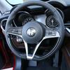 ABS Carbon Fiber Style Car Steering Wheel Cover Trim For Alfa Romeo Giulia 2017 2018  Interior Accessories