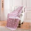 Soft Fleece Blanket Kids With Glowing Nighttime Nap Throw Sofa Bed Cartoon Printed Thick Warm