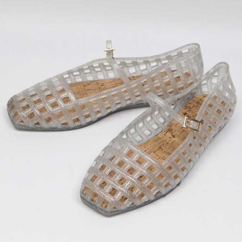 Desire Rose Women Mary Jane Net Flat Shoes 1cm