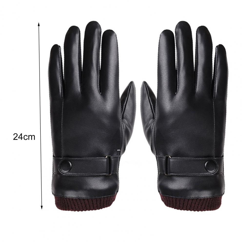 Велосипедные перчатки зимние уличные искусственная кожа теплые водонепроницаемые перчатки с полным пальцем для сенсорного экрана для велосипедного оборудования