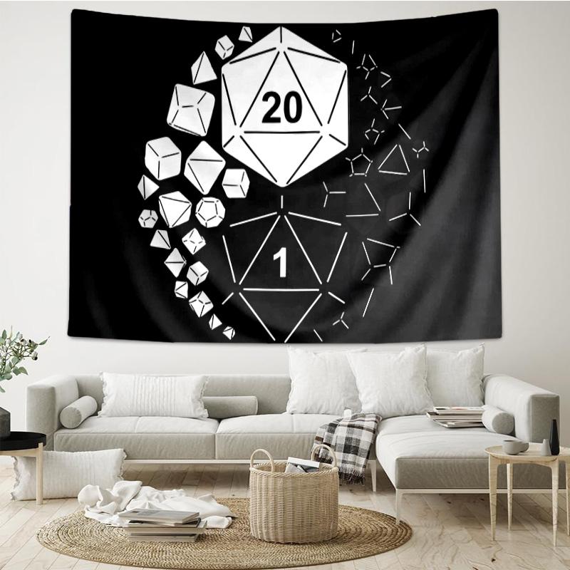 Dungeons & Dragons Tapestry Hanging for Bedroom,Livingroom, Playroom,Decor Art Room Wall Tapestry Holiday and Birthday Gifts